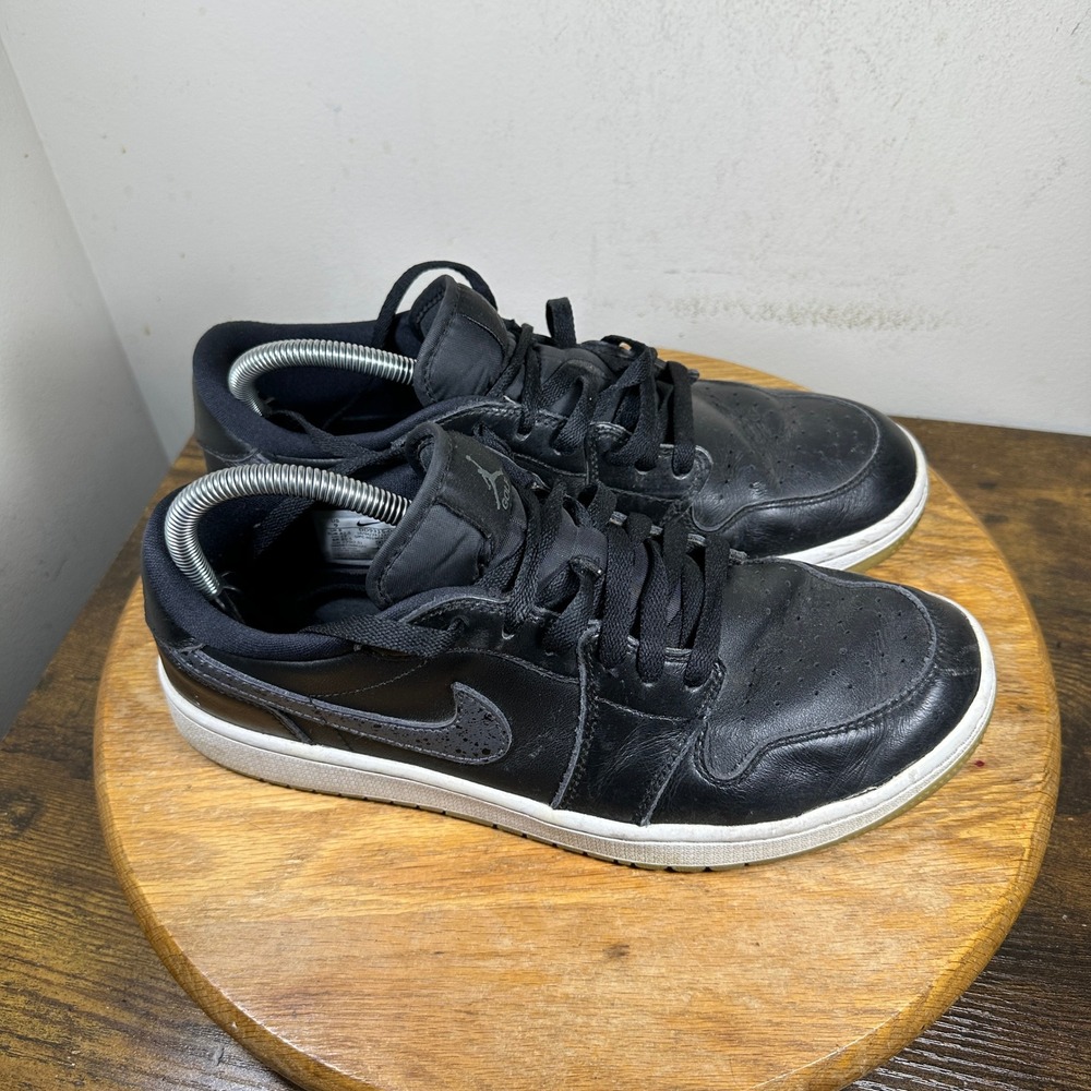 Jordan Air Jordan 1 Low G Golf Shoes Mens 9 Black Gum DD9315-005 Sneaker